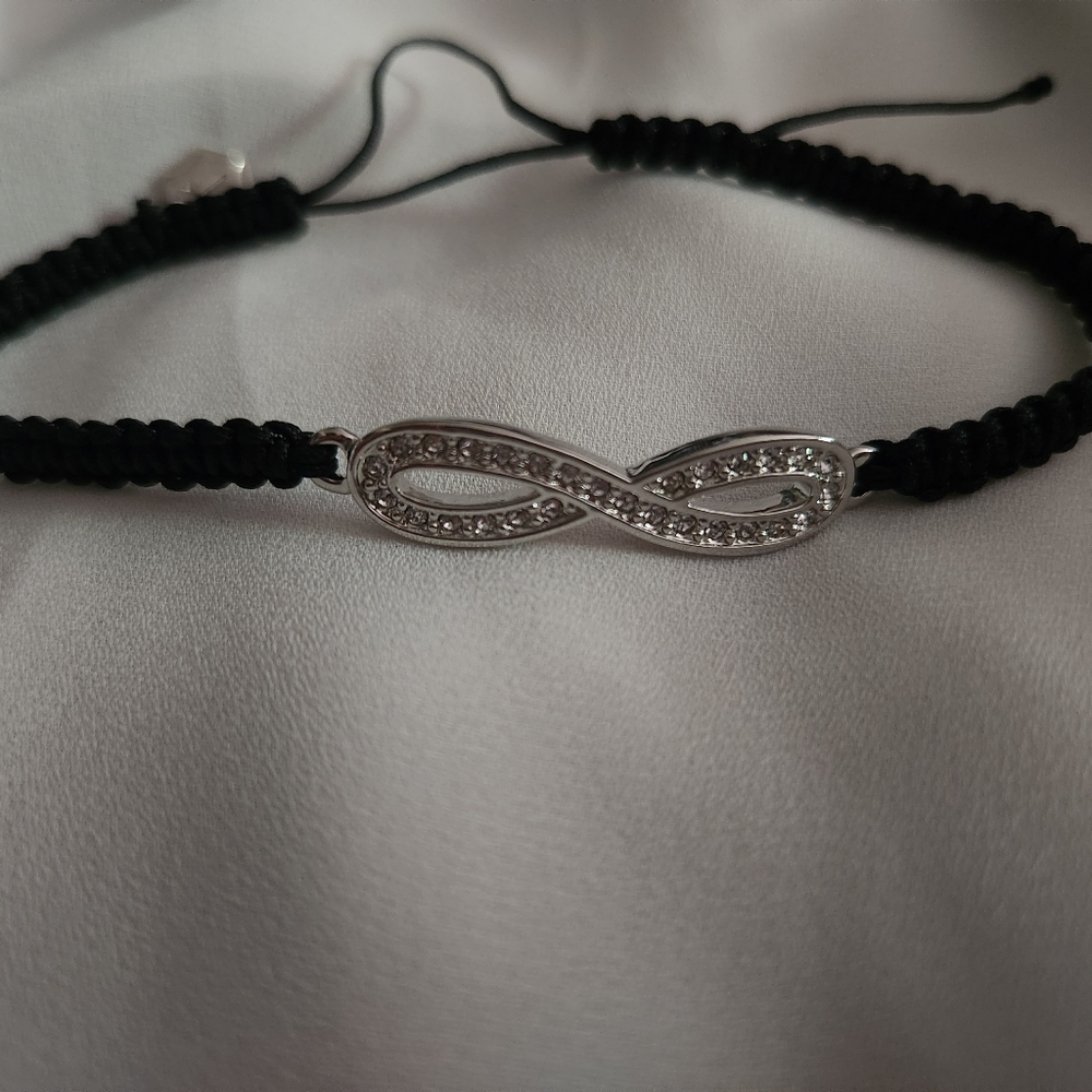 EUC Touchstone Crystal infinity bracelet